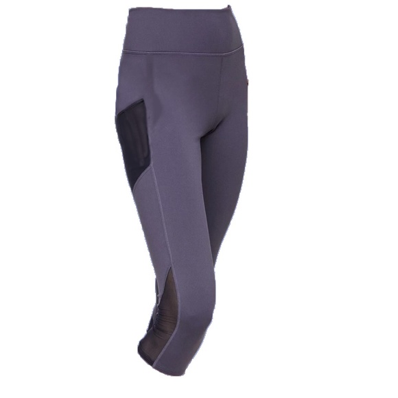 Adore Me Crop Leggings with mesh side pockets small - Picture 1 of 7